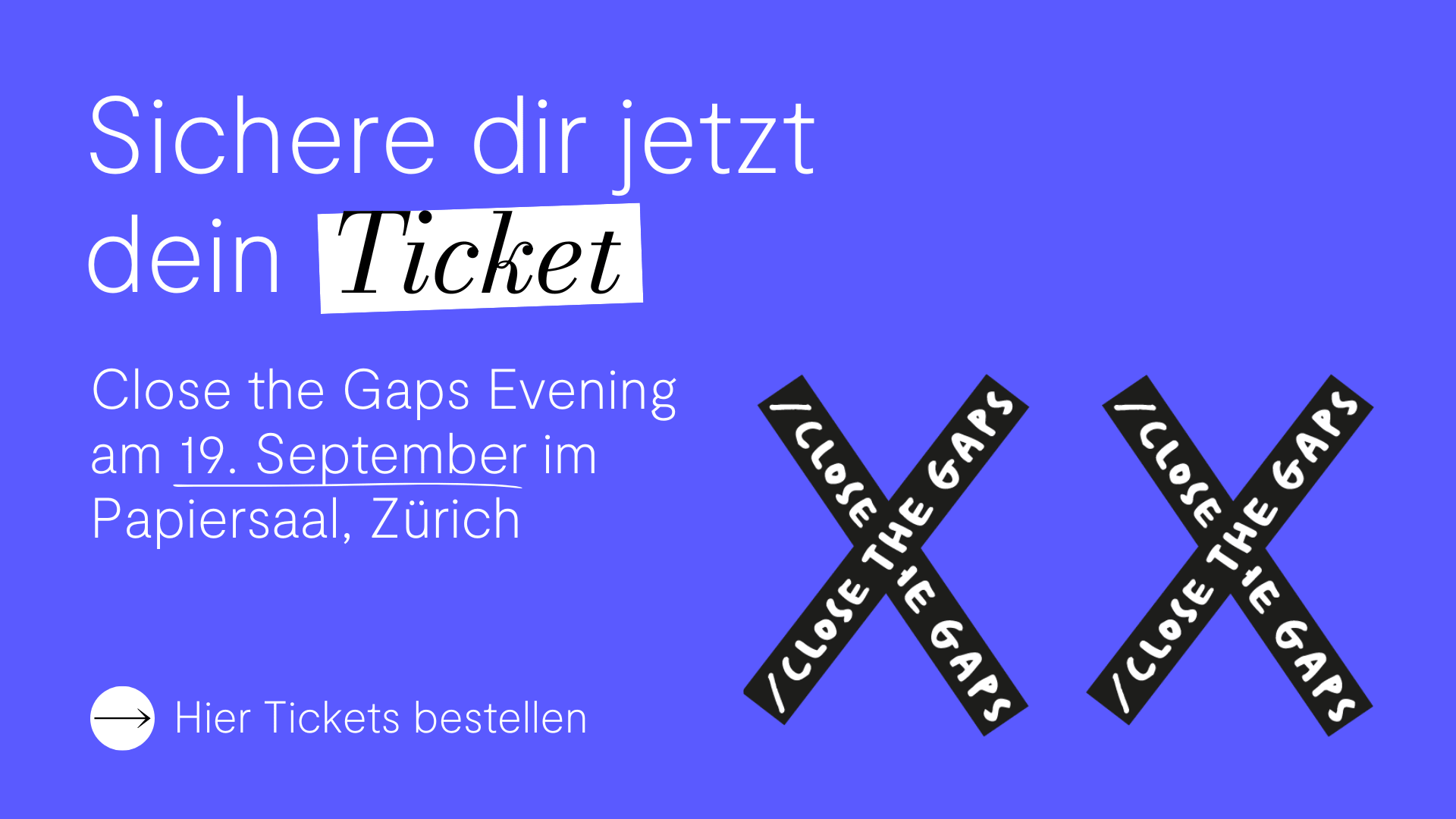 ellexx Close the Gaps Evening